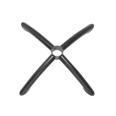 Dasar / Kaki Kursi 4-Bintang Logam Hitam